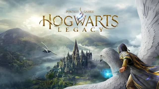 Capture officielle de Hogwarts Legacy montrant Poudlard et ses environs