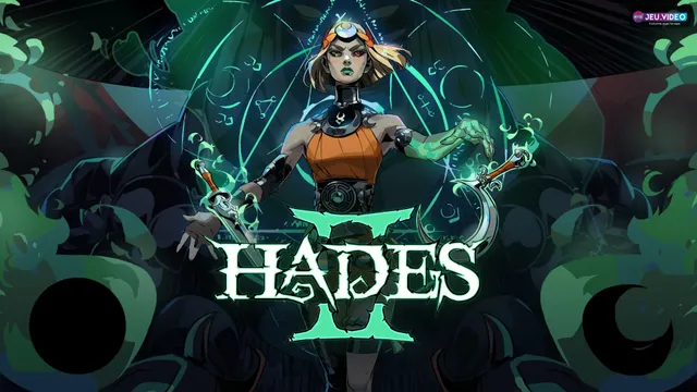 Illustration officielle de Hades 2 montrant Melinoe face au joueur, image de couverture pour un guide sur les meilleures armes, les boons et la progression du début de partie