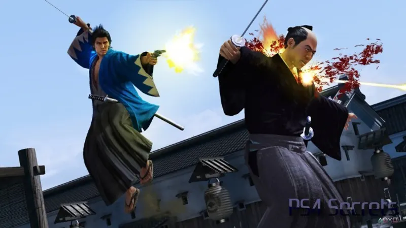 Des images de Yakuza Ishin sur ps4