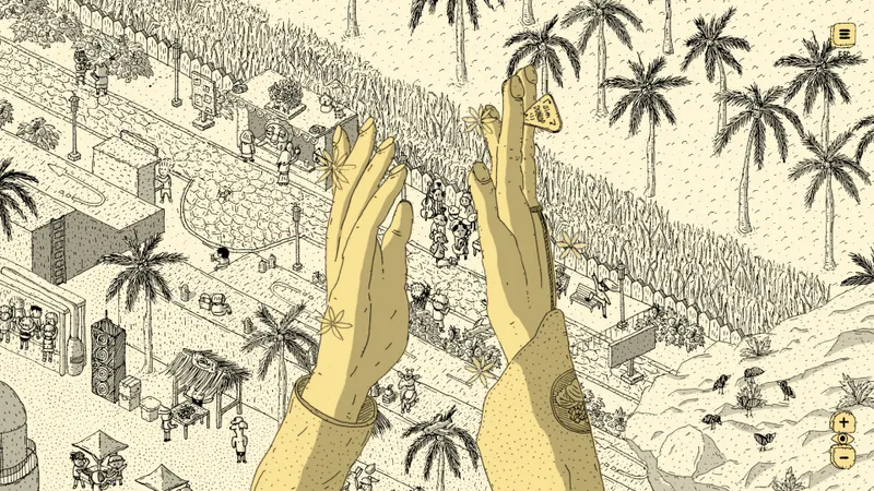 Finding Polka : visuel officiel de l’aventure dessinée au stylo-bille