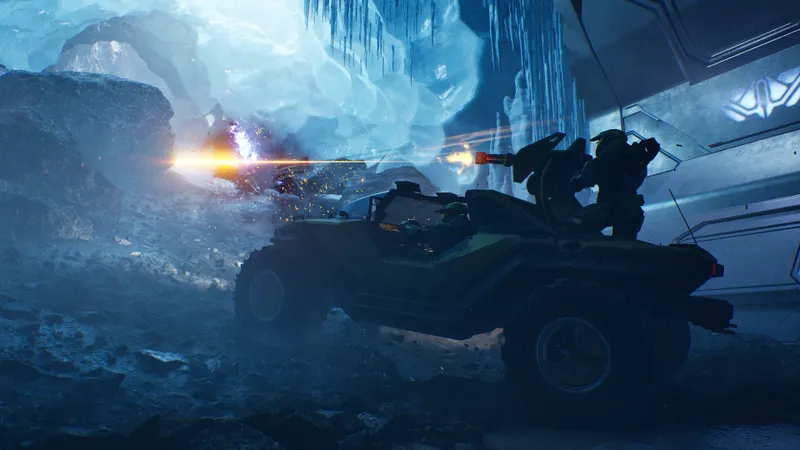 Capture officielle de Halo: Campaign Evolved montrant le gameplay