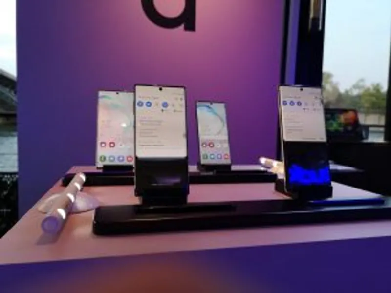 La présentation des galaxy note 10 et 10 plus