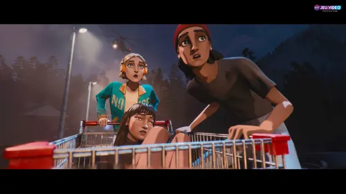 Visuel officiel de Mixtape montrant les trois amis et le titre pour un guide débutant sans spoiler