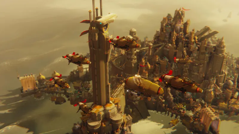 Bulwark mise à jour Xbox : capture officielle d’une colonie du jeu