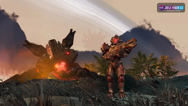 No Man's Sky Swarm montre le Hive of Glass et des vaisseaux en plein combat spatial
