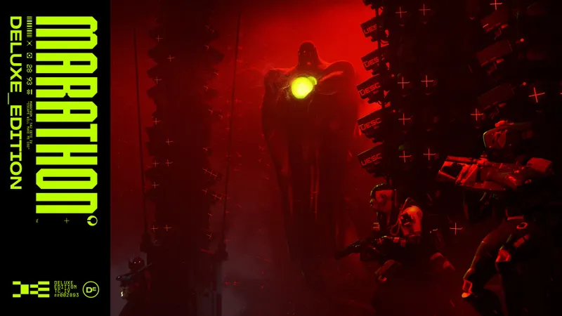 Marathon sur Tau Ceti IV avec une ambiance de science-fiction tendue
