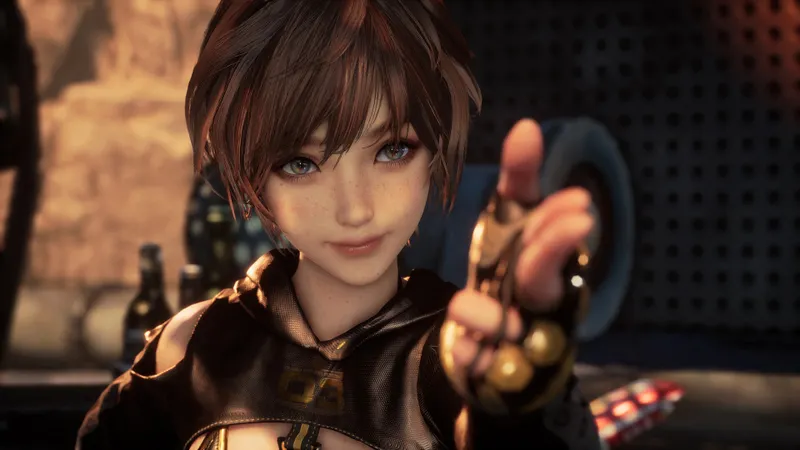 EVE affronte un Naytiba dans un combat de Stellar Blade