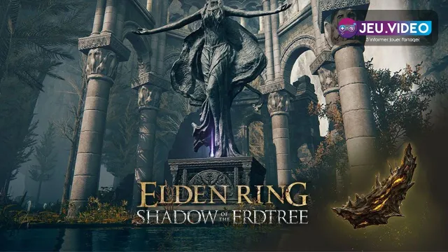 Royaume des ombres dans Elden Ring Shadow of the Erdtree avec le Scadutree dominant la zone à explorer