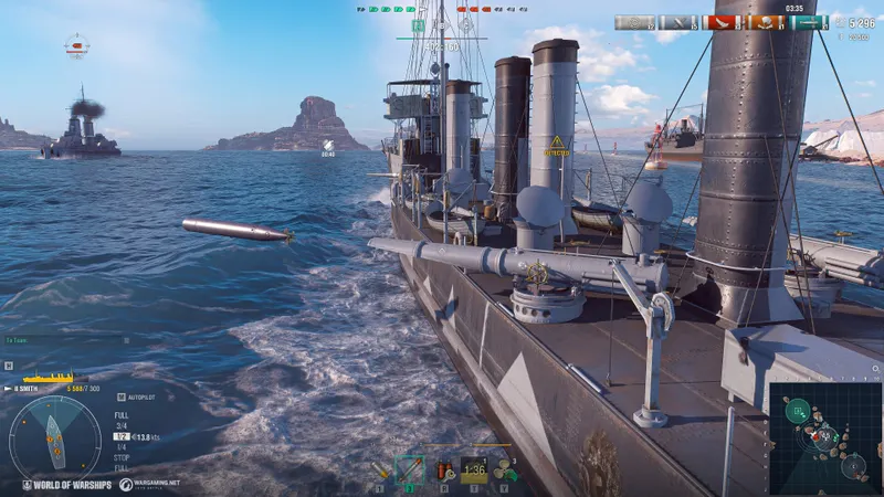 World of Warships: schermata 4 pubblicata nella galleria Steam del gioco