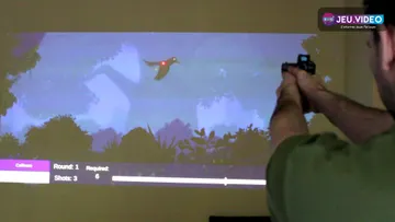 Bannière officielle d’Interactive Gun Range présentant l’expérience de tir virtuelle annoncée sur Steam.