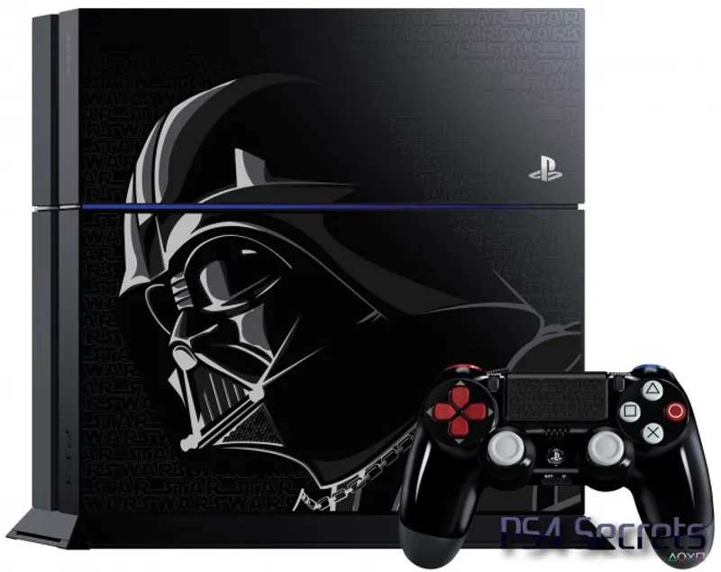 Sony sort une PS4 Dark Vador ! Elle est sublime