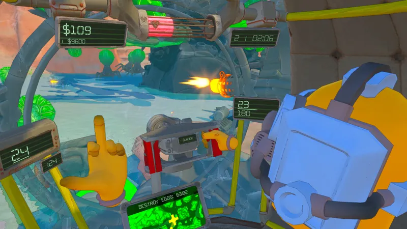 CRAWLER sur Steam : capture officielle du jeu VR gratuit