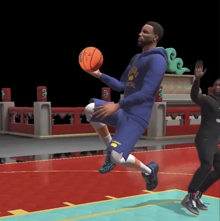 Il est temps de mettre ses sneakers, la NBA arrive dans nos mobiles avec NBA All-World