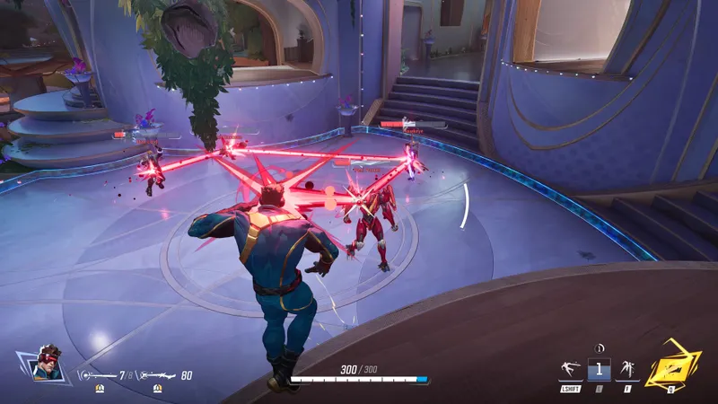 Capture officielle de Marvel Rivals montrant le contexte de gameplay pour l'étape 2 du guide joueur