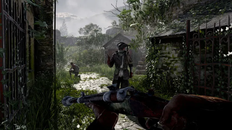 Combat rapproché avec un blunderbuss dans Atomfall Wicked Isle