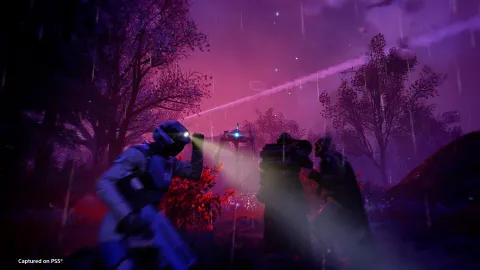 Helldivers 2 : affrontement Illuminate dans le biome du Void
