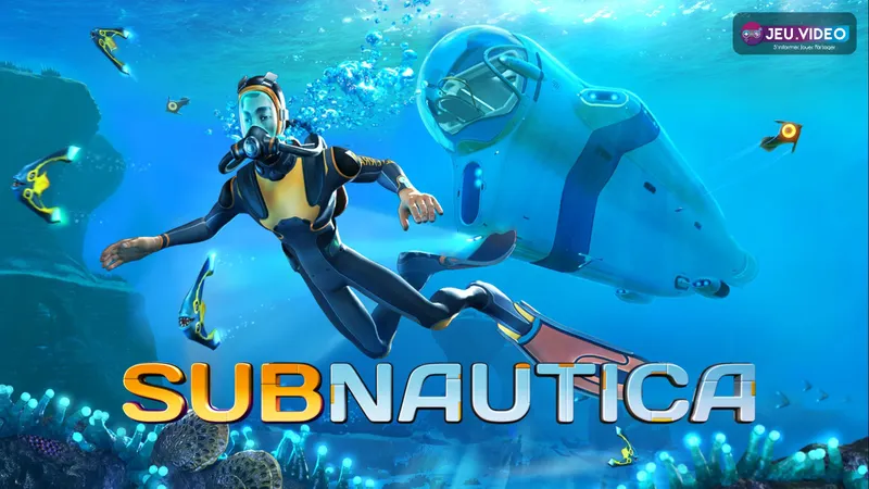 Shallow reef in Subnautica near the lifepod before building a Scanner Room