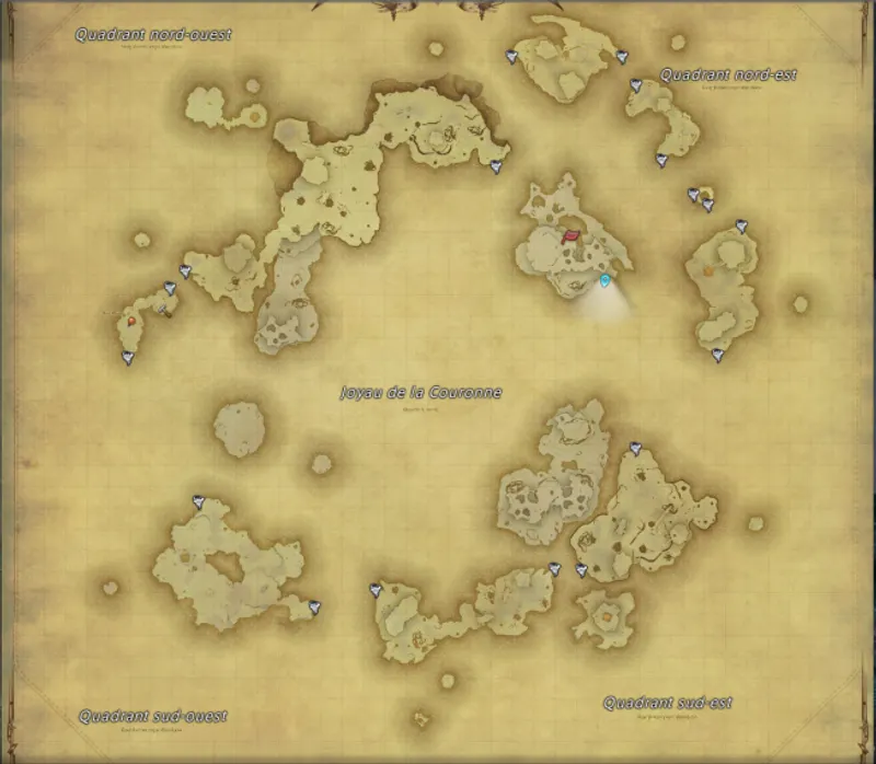 Diadème pêcheur ff14 spot de pêche