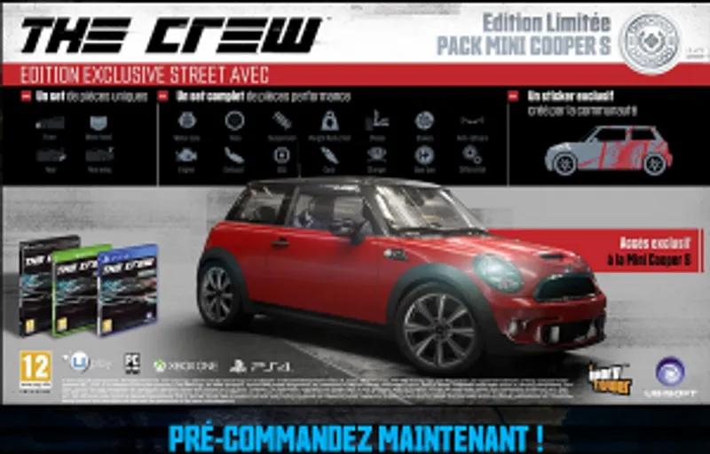 The Crew Précommande bonus The Crew Précommande bonus
