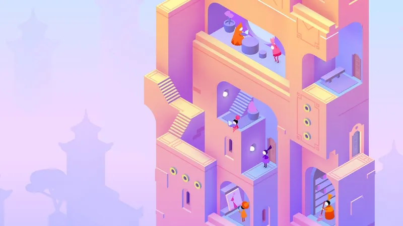 Monument Valley CEO : décor officiel de Monument Valley 3