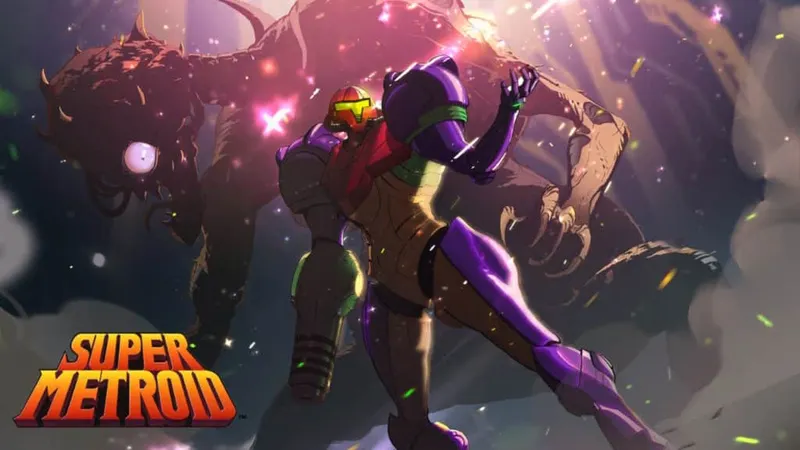 Speedrun Metroid Dread - Artwork Super Metroid