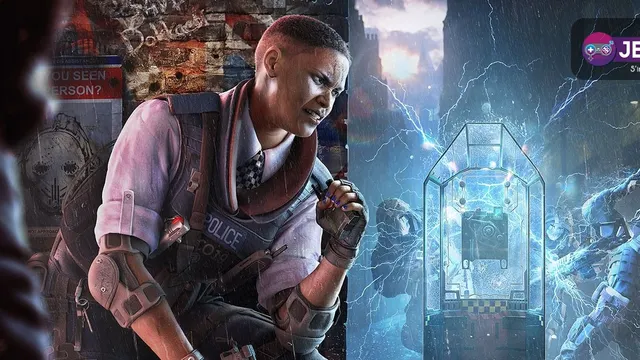 Visuel officiel Rainbow Six Siege montrant deux opérateurs prêts à remplir des rôles complémentaires en attaque et en défense