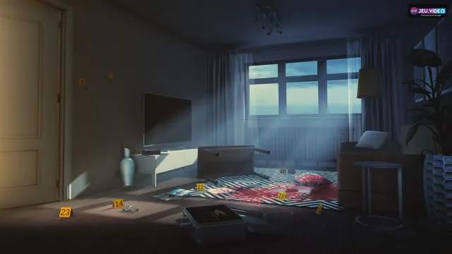 Forensics Crime Scene trailer avec le visuel officiel du détective scientifique