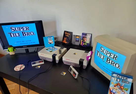 Jeu Wifi sur NES Super Tilt Bro