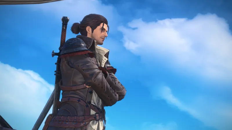 Capture officielle de Final Fantasy XIV montrant le contexte de gameplay pour l'étape 2 du guide joueur