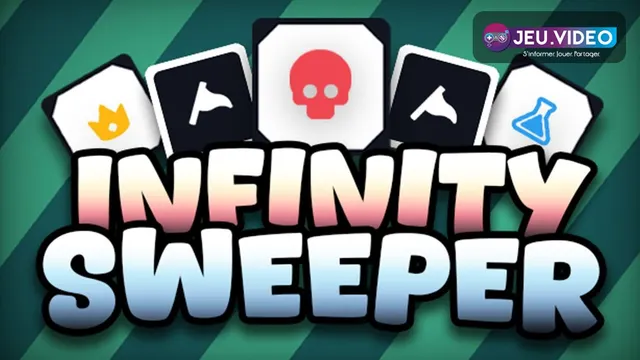 Infinity Sweeper trailer montrant le logo du roguelite inspiré du Démineur sur PC