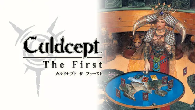 Official Culdcept The First artwork showing its board-game and card-strategy world