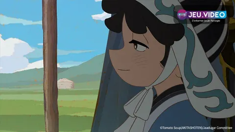 Visuel officiel de Jaadugar : A Witch in Mongolia centré sur les personnages de la cour mongole