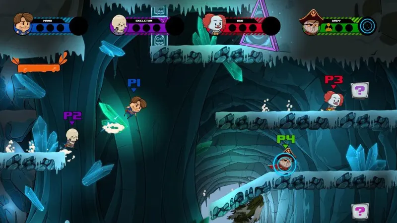 Carte des glaces dans Runner Party