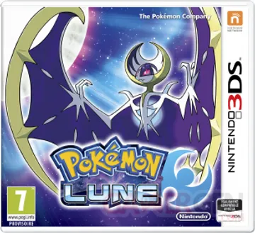 Pokémon Lune — jaquette du jeu