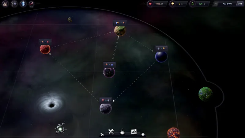 Echanges de ressources dans Slipways