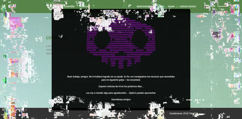 Site de Lumerico piraté par Sombra