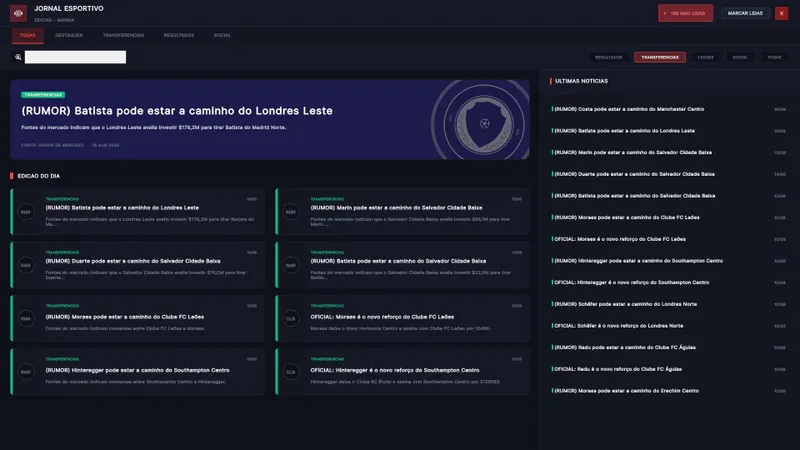Empire Eleven 2026 : capture officielle Steam de l’interface