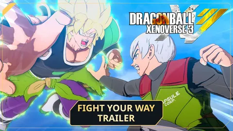 DRAGON BALL XENOVERSE 3 trailer, visuel officiel de la création de combattant
