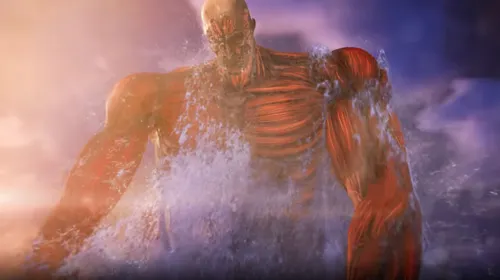 Attack on Titan 3, Eren et les Titans dans le visuel officiel du jeu