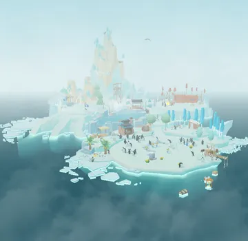 L'île aux pingouins — jaquette du jeu