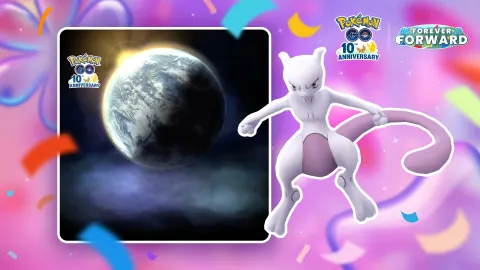 Mewtwo spécial pendant la célébration des 10 ans de Pokémon GO