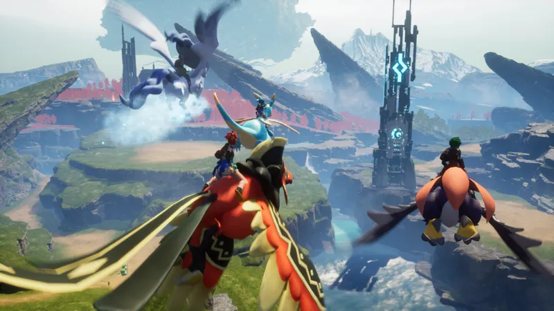 Capture officielle de Palworld montrant le contexte de gameplay pour l'étape 4 du guide joueur