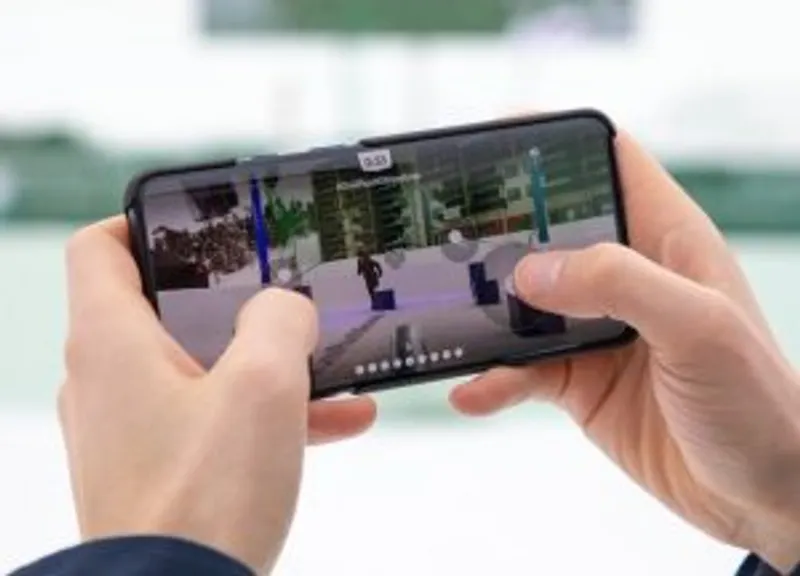 Snowbot Battle image exemple téléphone