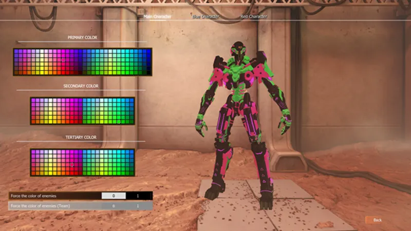 Master Arena - customisation