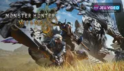 Chasseur de Monster Hunter Wilds sur un Seikret devant Arkveld pour illustrer la mobilité et la préparation d'une première chasse