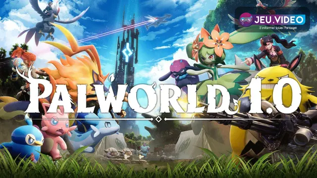 Palworld Mod Support Improvement et les créatures Pals dans un monde ouvert
