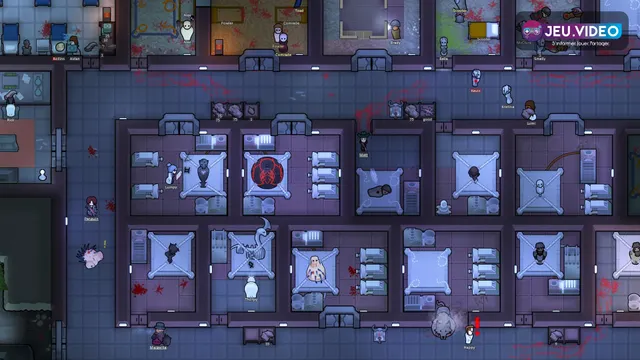 Installation de confinement RimWorld Anomaly avec plusieurs cellules pour capturer et étudier les entités sans exposer la colonie