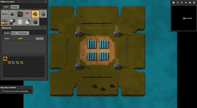 jeu vidéo dans la formation - factorio