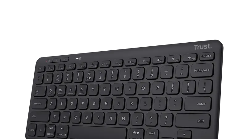 Test du clavier Lyra de Trust : un clavier sans fil multi-appareils !