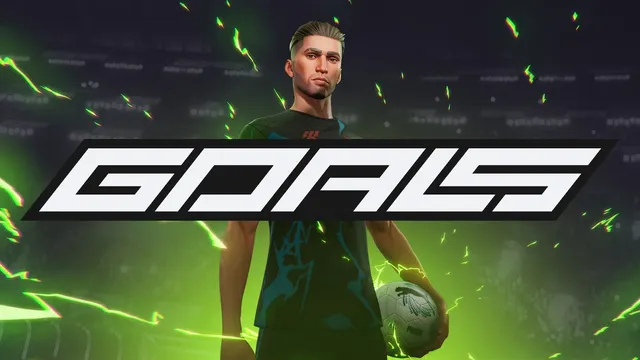 Visuel officiel de GOALS montrant un match de football pour identifier le jeu concerné par les récompenses gratuites sur PlayStation